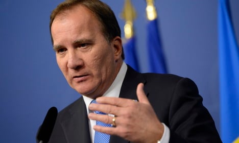 Swedish premier in push for workers' rights
