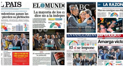 Catalan elections press review: Victory or failure for separatists?