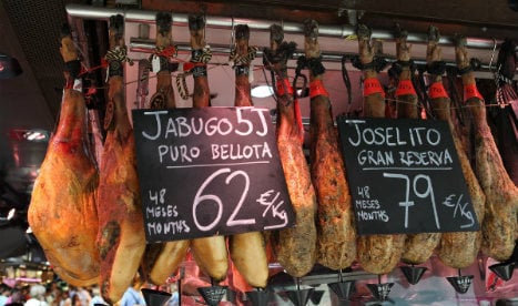 Jamón and chorizo rank alongside cigarettes as potential cancer cause