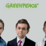 Political candidates given youthful makeovers in Greenpeace campaign