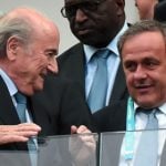 Frenchman Platini hit with suspension by Fifa
