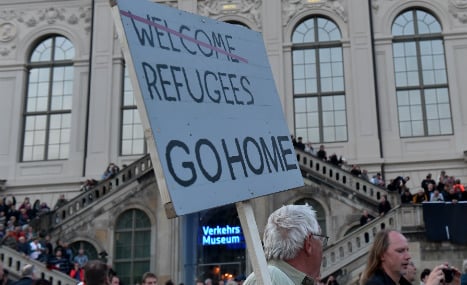 Pegida ranks swell as refugee fears mount
