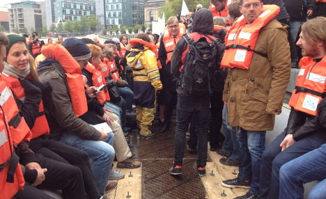 Just 30 minutes on a refugee boat is terrifying