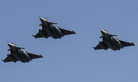 France hits Isis targets in Syria a second time