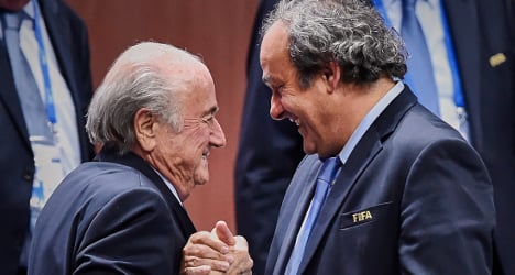 Fifa suspends Blatter and Platini for 90 days