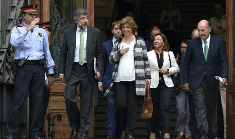Catalan politicians in court over staging 'illegal' independence vote