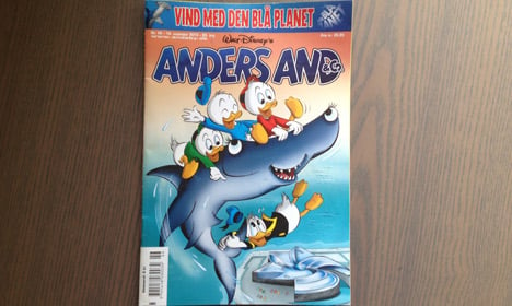 Donald Duck reported to Danish police