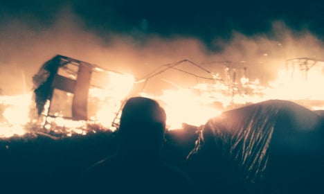 Calais refugee camp hit by another blaze