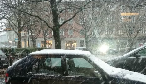 More snow expected in southern Sweden