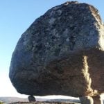Hiker stumbles upon ‘floating’ boulder