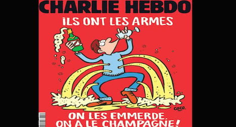 Charlie Hebdo: screw them, drink champagne