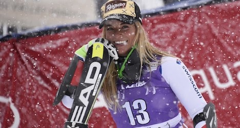 Gut captures giant slalom victory at Aspen