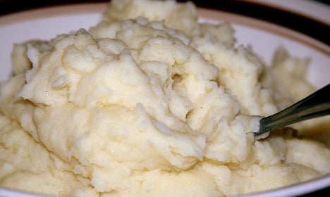 Frenchman held after snorting mashed potato