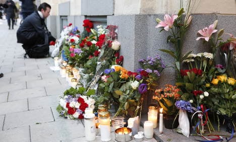 Sweden remembers France attack victims