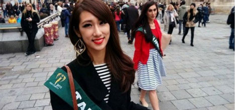 Beauty contestant barred over 'Taiwan' sash