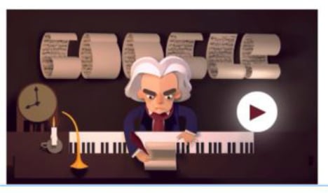 PLAY: Beethoven gets Google birthday game