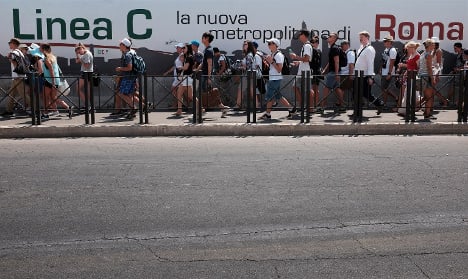 Rome has ‘no money’ to finish Metro line
