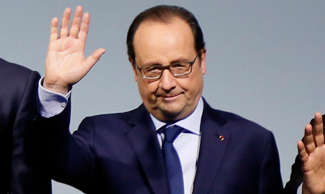 Hollande's popularity rating highest since 2012