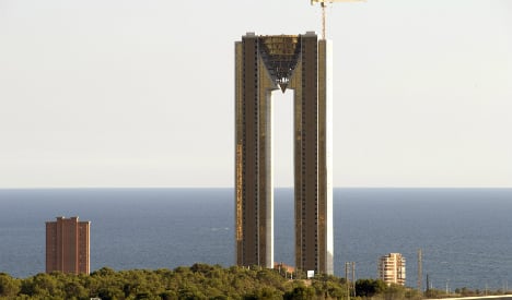 Room with a view? Skyscraper in Benidorm for sale to highest bidder