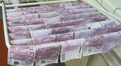 Danube cash handed over to lost property