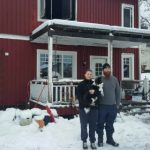 Alert Swedish dog saves couple from house fire