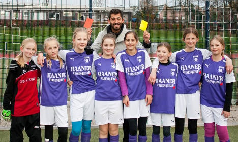 German player refs girls' game after sexist remark