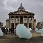 Paris ice clock shows time is ticking on climate change