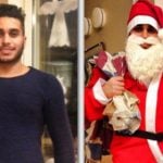 Muslim Santa spreads Swedish Christmas joy