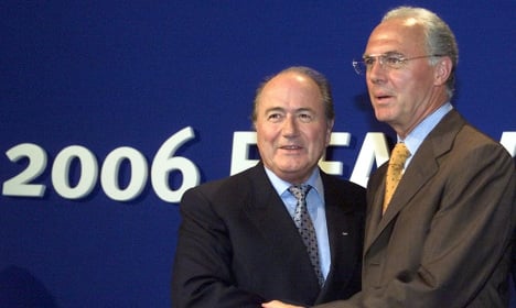 Beckenbauer’s claims called ‘absurd’ by Blatter