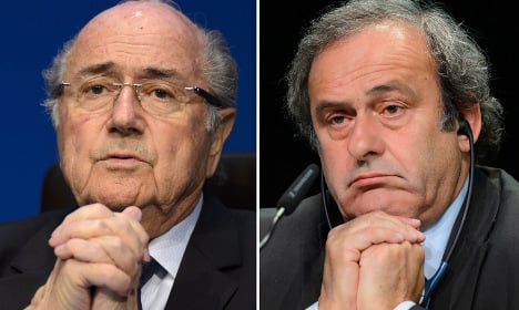 Blatter and Platini now free to appeal bans