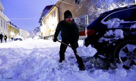 Here's how snow is causing chaos for Swedish travellers