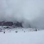 Close call! Avalanche cloud engulfs Italy town