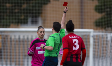 Red card for 'sexist' ref who asked player out mid-match