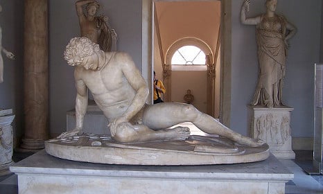 Rome’s nude statues covered to spare Rouhani’s blushes