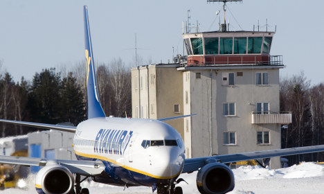 Swedish airport shut down after bomb scare