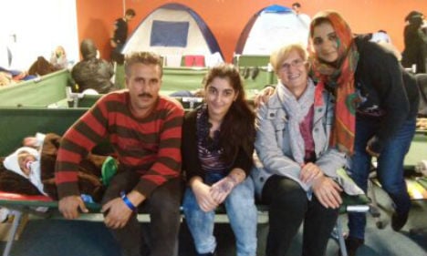 Giving refugees dignity at a transit camp in Styria