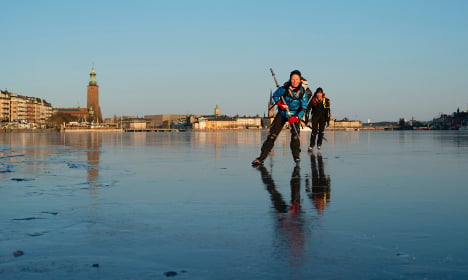 Five top tips for staying safe on the ice in Sweden