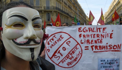 Thousands protest state of emergency in France