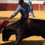 Olé? Bullfighter takes five-month-old baby into the ring