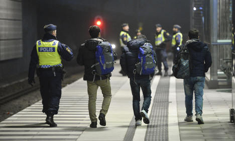 Sweden sees sharp drop in new refugee arrivals