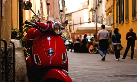 Fury as scooters banned in the Italian birthplace of Vespa