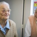 France’s 104-year-old twins say closeness key