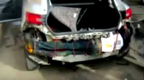 Now migrant hides inside car bumper to cross into Spain