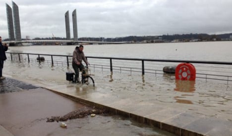IN IMAGES: Bordeaux floods after heavy rain in south west