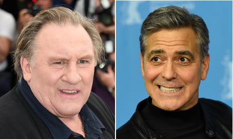 France's Gérard Depardieu lashes out at George Clooney