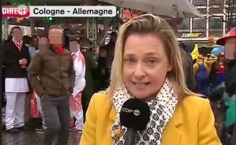 Journalist 'groped' in front of live camera in Cologne