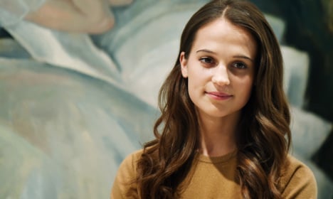 See young Alicia Vikander's very first acting performance