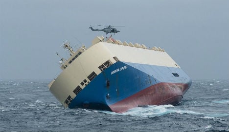 Last-ditch bid to save France-bound stricken ship succeeds