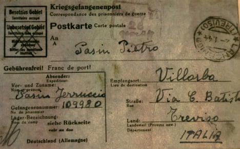 Italian war prisoner’s letter delivered after 72 years