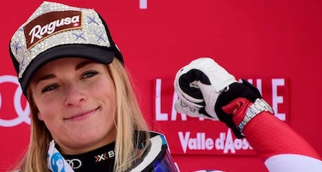 Gut clinches 18th World Cup ski victory in Italy